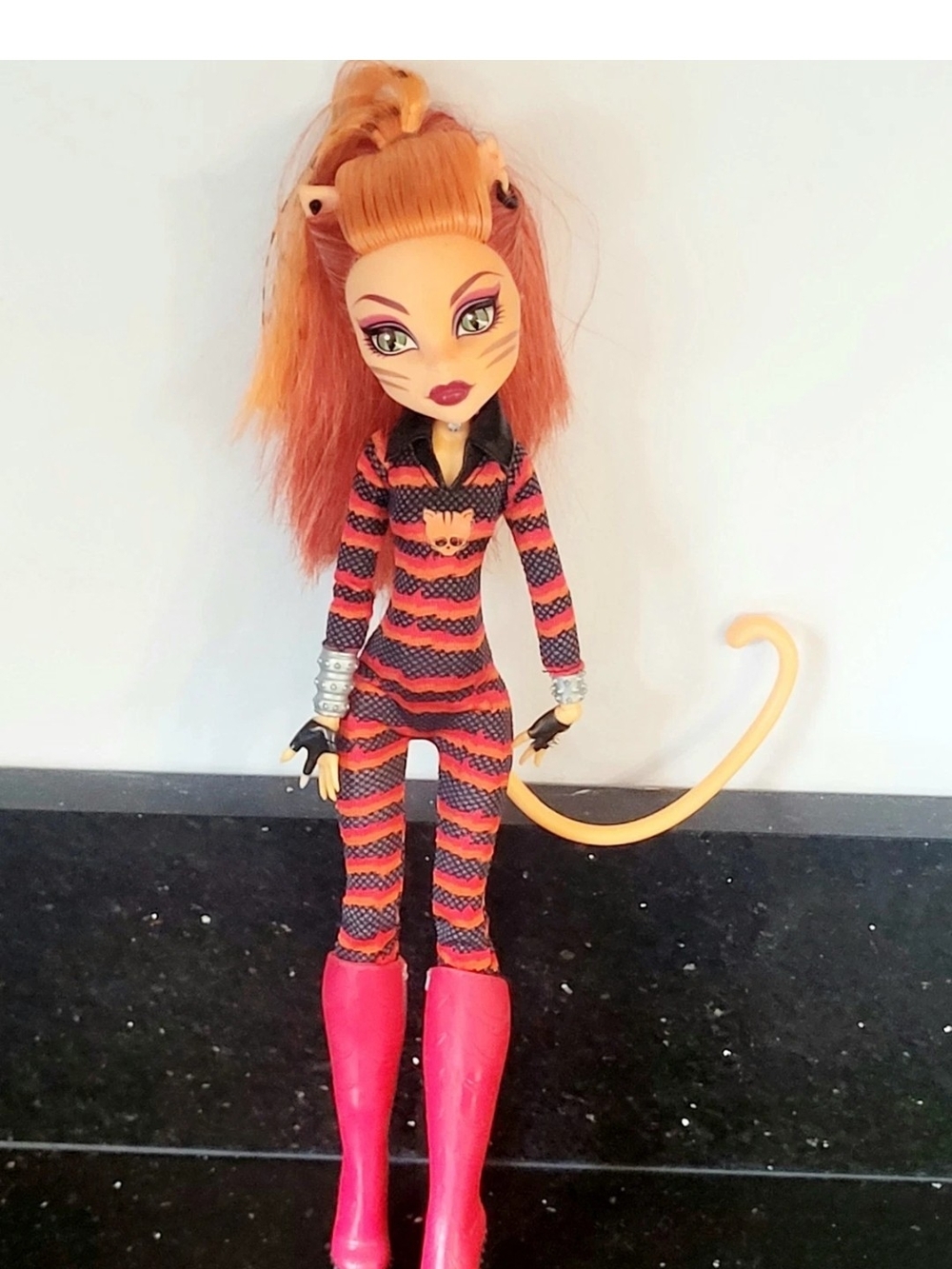Monster High 2011 Mattel Toralei Stripe Power Ghouls Doll